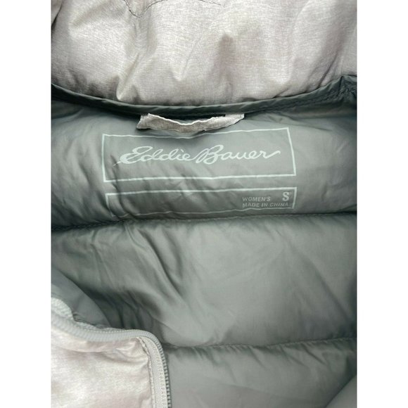 Eddie Bauer Gray Puffer Vest - Picture 4 of 7